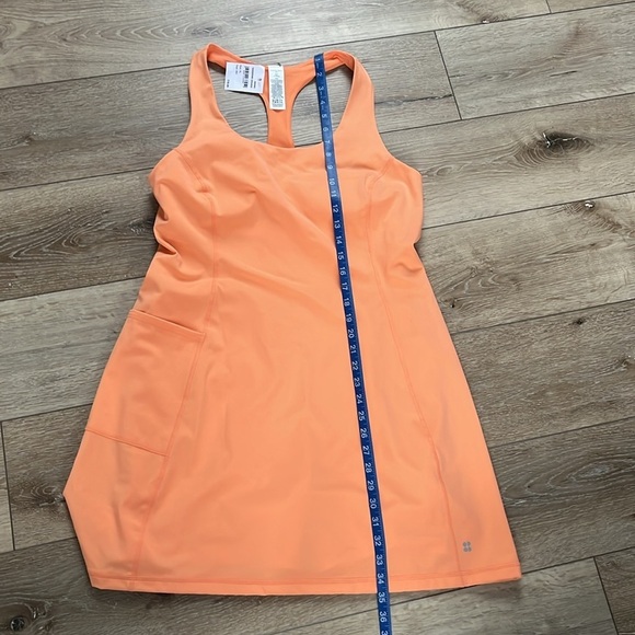Sweaty Betty Power Workout Dress in Tangerine Orange New - Picture 14 of 14